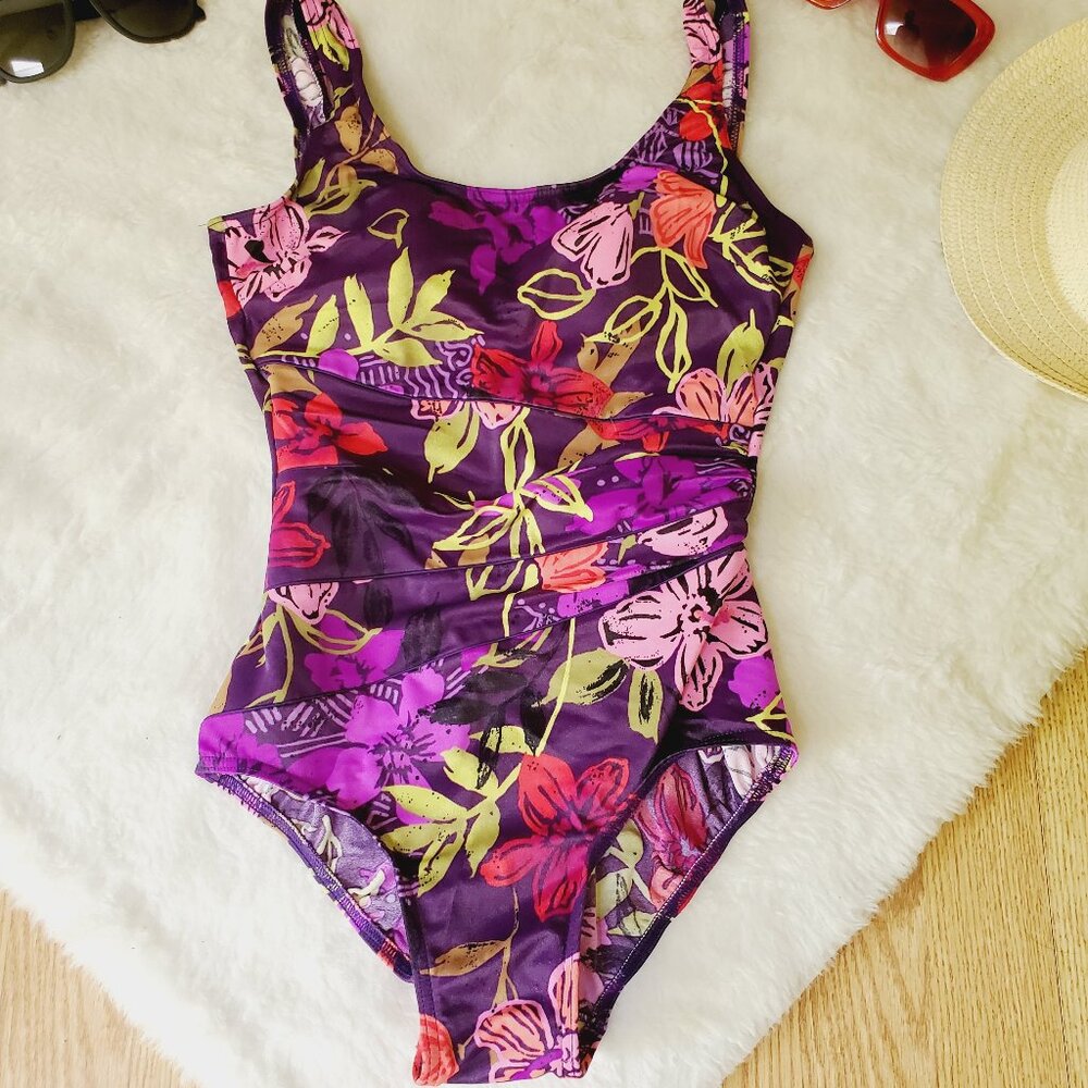 BODY ID VIBRANT FLORAL SWIMSUIT